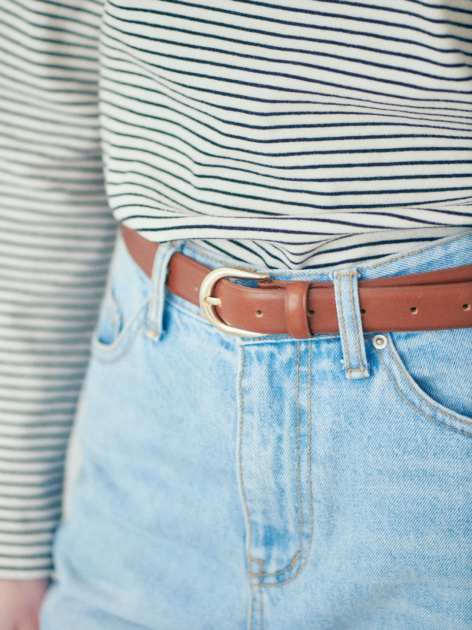 Classic Italy Leather Belt_2color