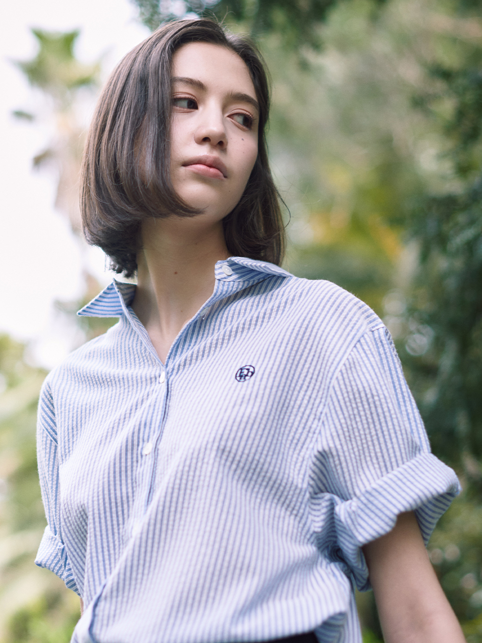 [Blue 5.13 예약배송]Stripe Half Sleeve Shirt_7color